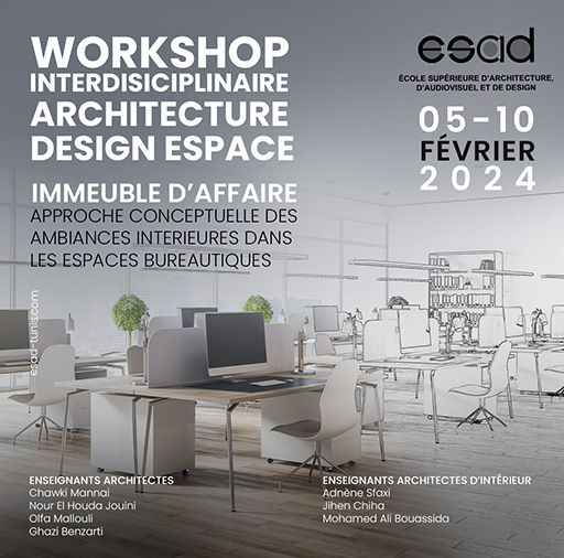 Workshop interdisciplinaire Architecture – Design Espace